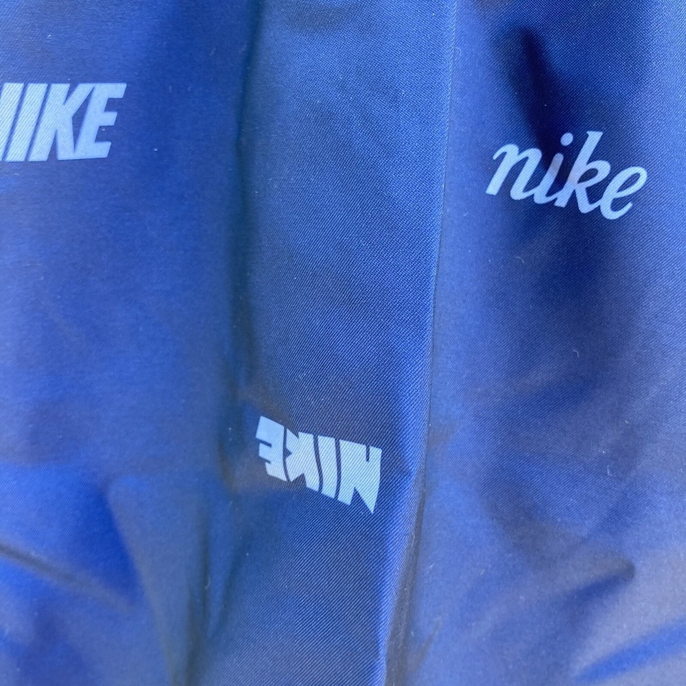 Nike‎ Men's Club Woven Allover Print Flow Shorts Size 2XL Slate Blue Workout - Picture 2 of 9